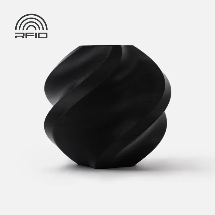 PLA Black filament spool