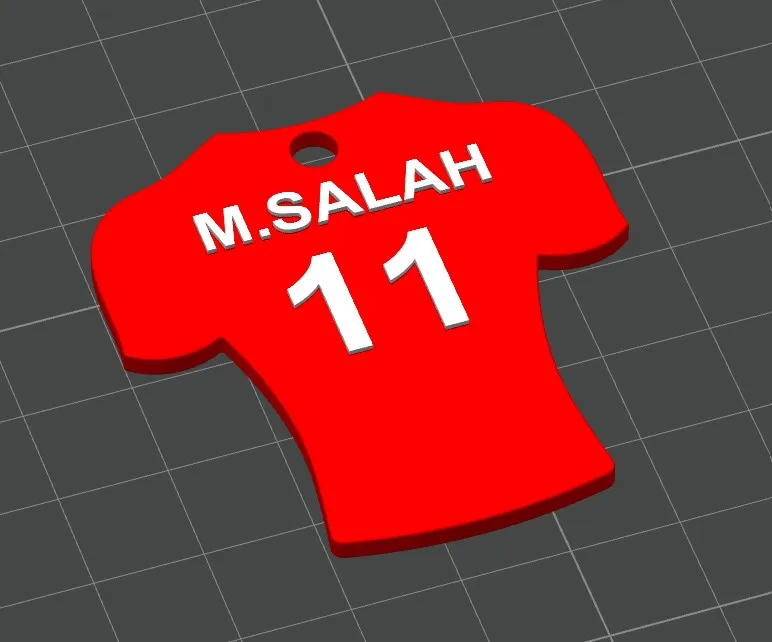 Custom Jersey Keyring — photo 3