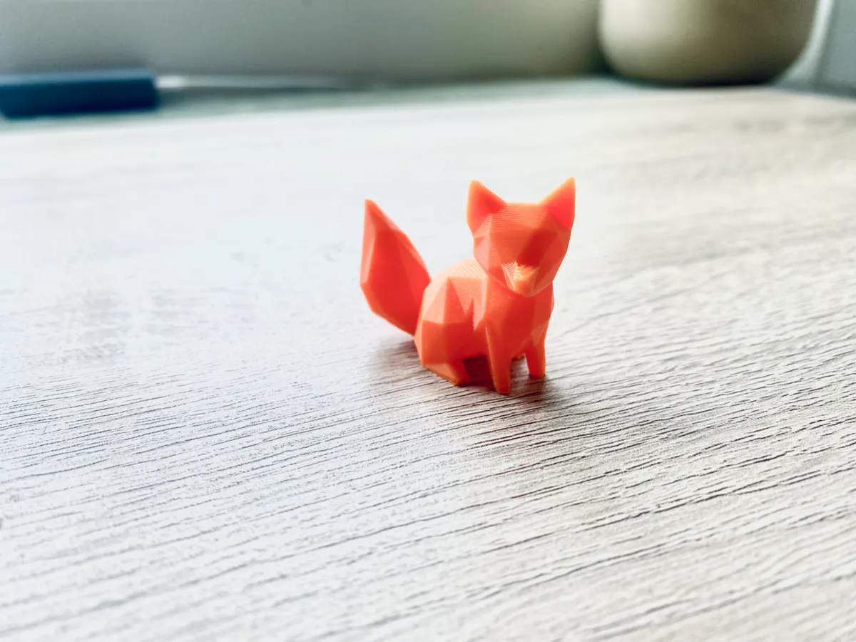 Cute Fox (Low-Poly)