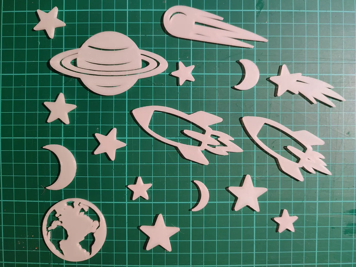 Glow-in-the-Dark Night-Sky Stars