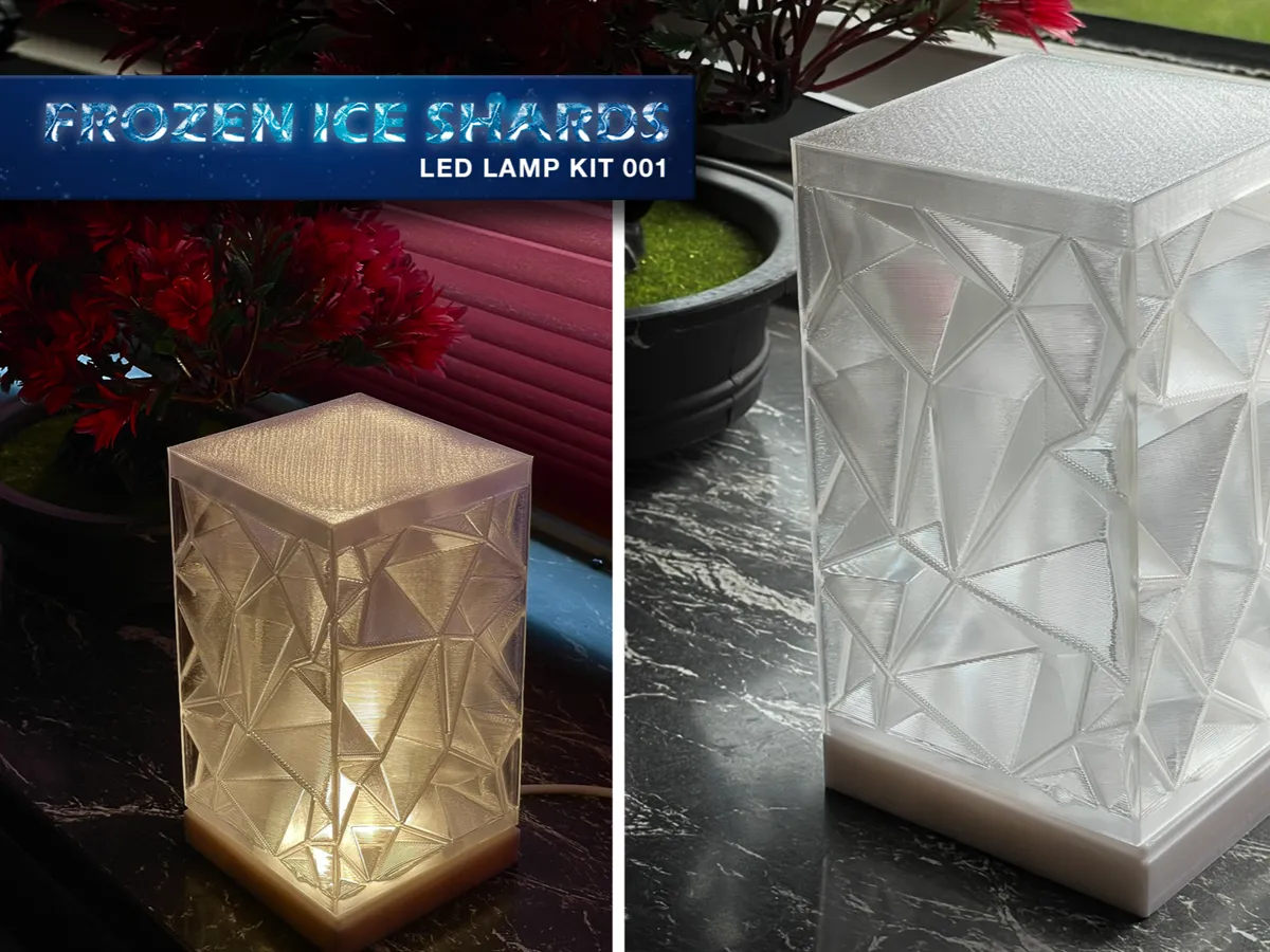 Ice-Shards Crystal Lamp Shade