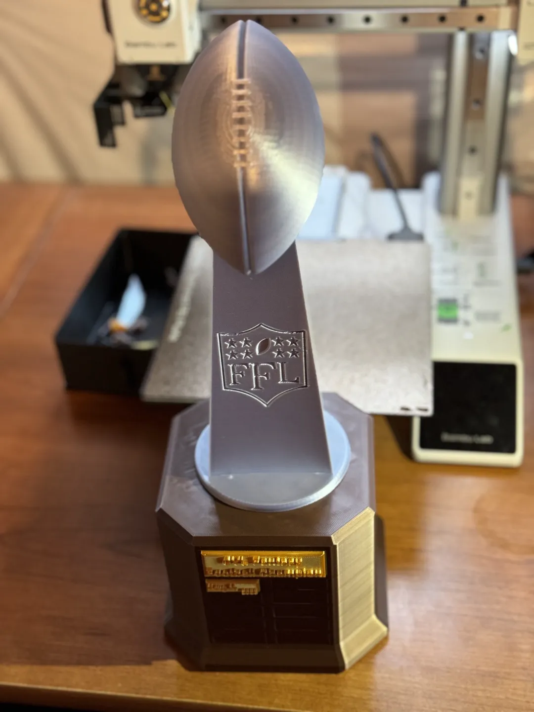 League Champion Trophy (with Nameplates) — photo 3