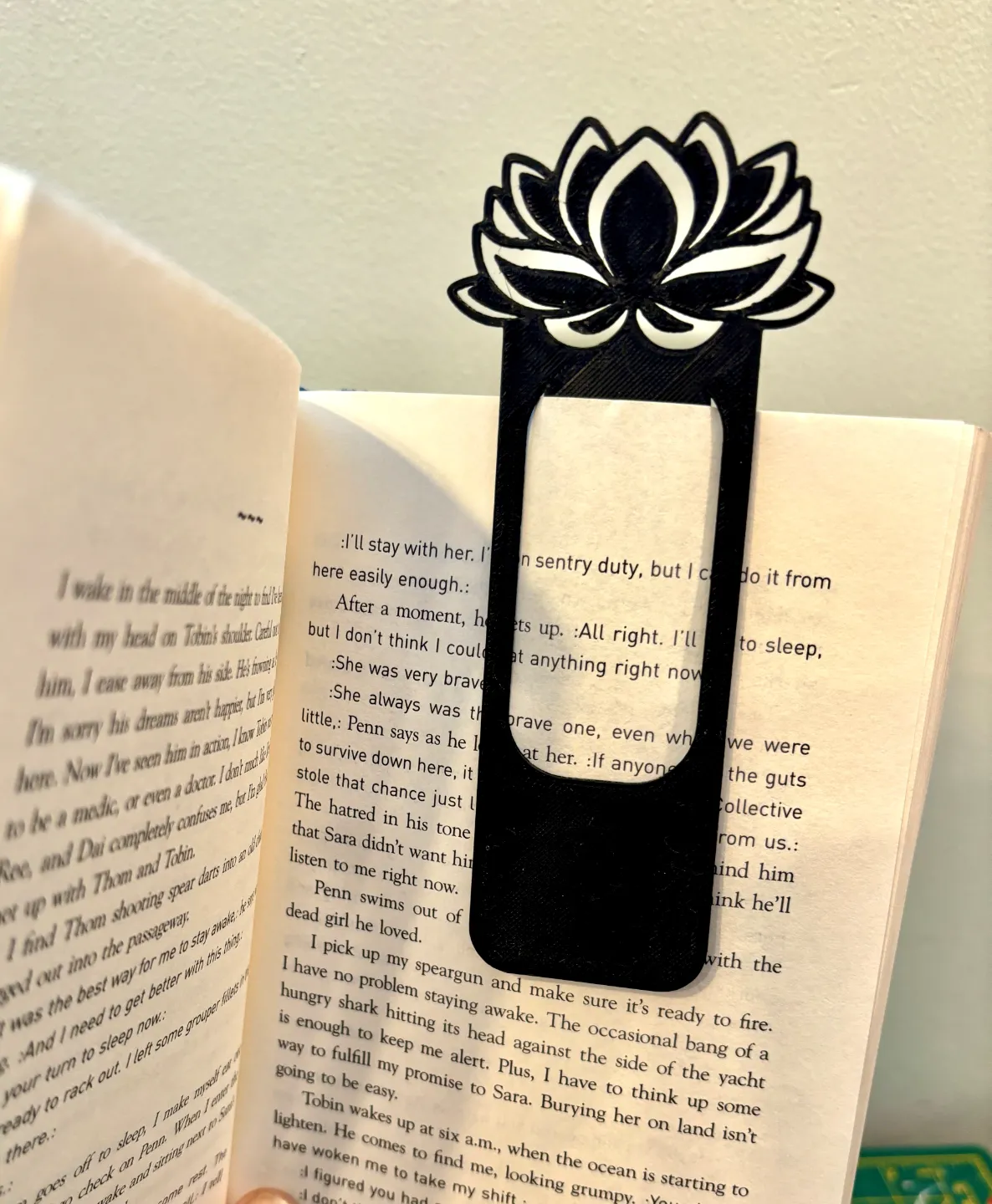 Lotus Flower Bookmark — photo 2