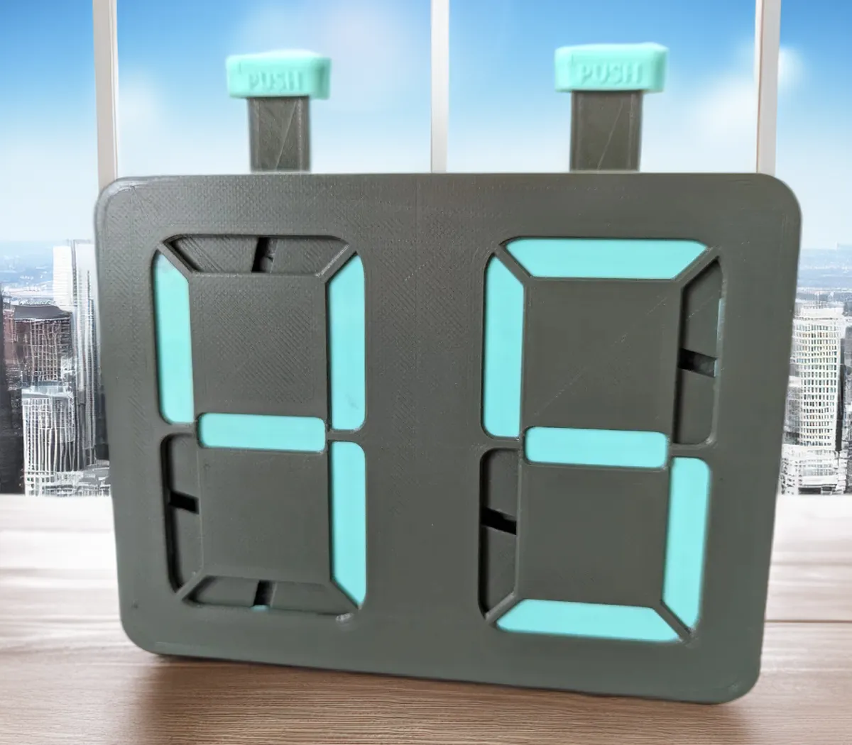Mechanical Double-Digit Counter