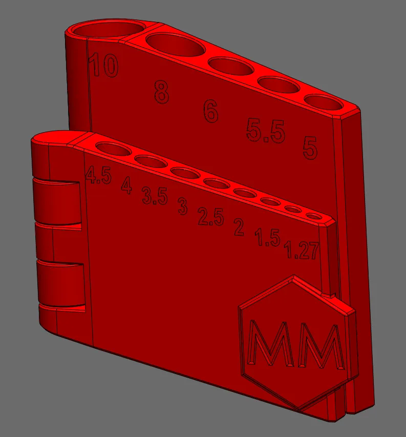 Metric Hex Key Holder — photo 2