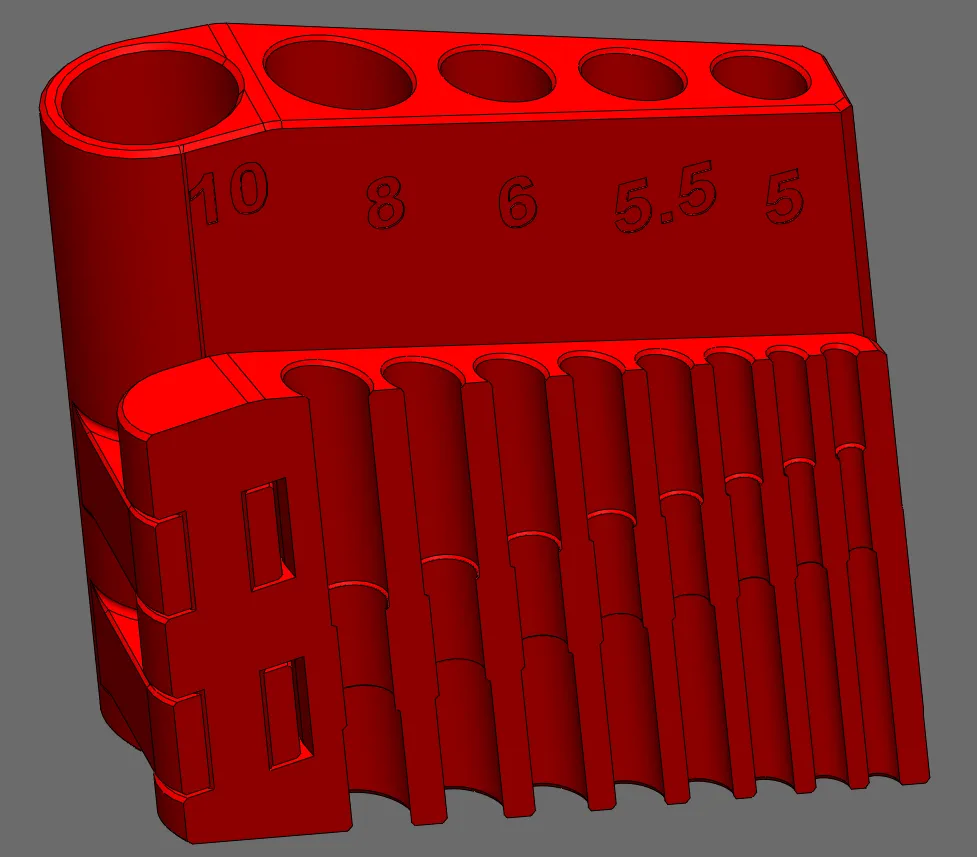 Metric Hex Key Holder — photo 3