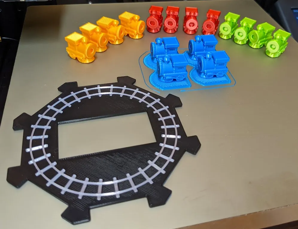 Mexican Train Dominoes Set