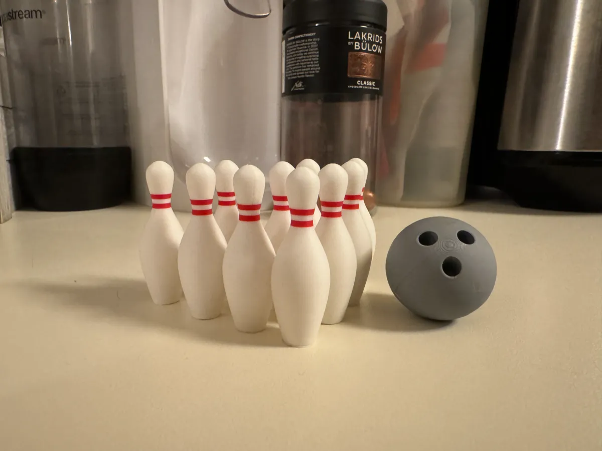 Mini Tabletop Bowling Set