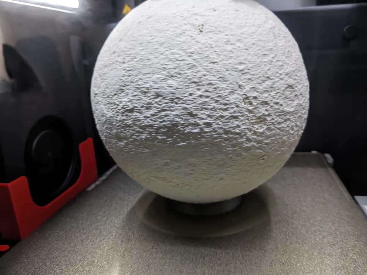 Moon Globe — LED Lamp Shade — photo 3
