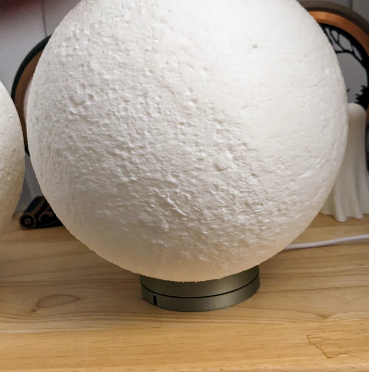 Moon Globe — LED Lamp Shade — photo 4