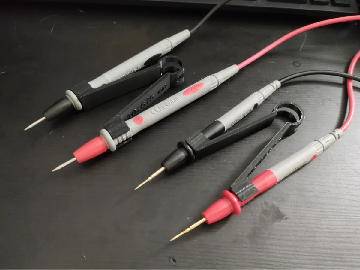 Multimeter Probe Tweezers