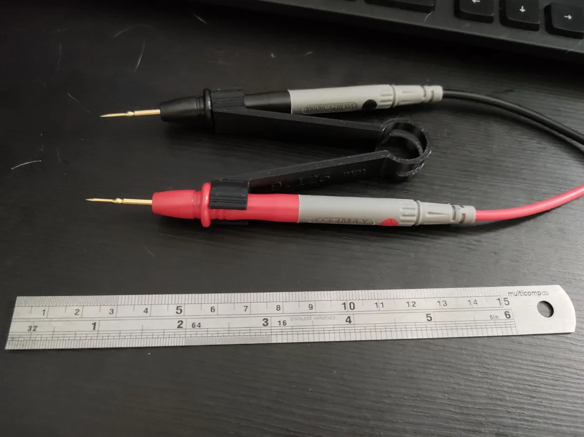 Multimeter Probe Tweezers — photo 3
