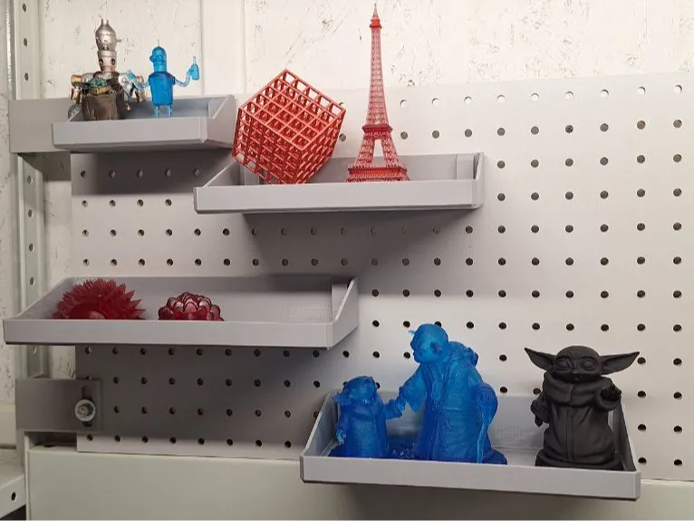 Pegboard Hooks & Boxes (25 mm)