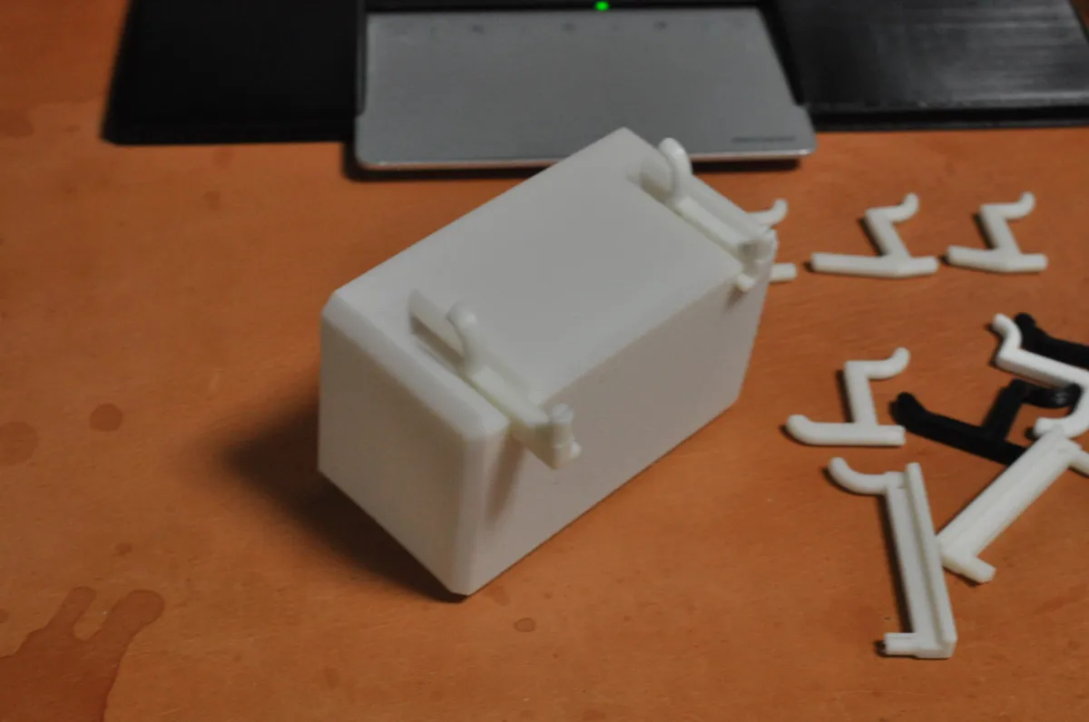 Pegboard Storage Bins (Vase Mode) — photo 3