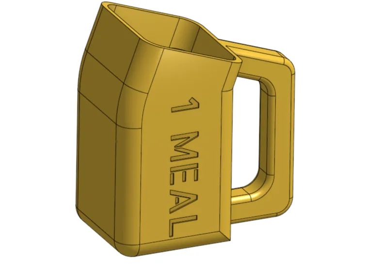 Measured Pet Food Scoop (1.5 cup)