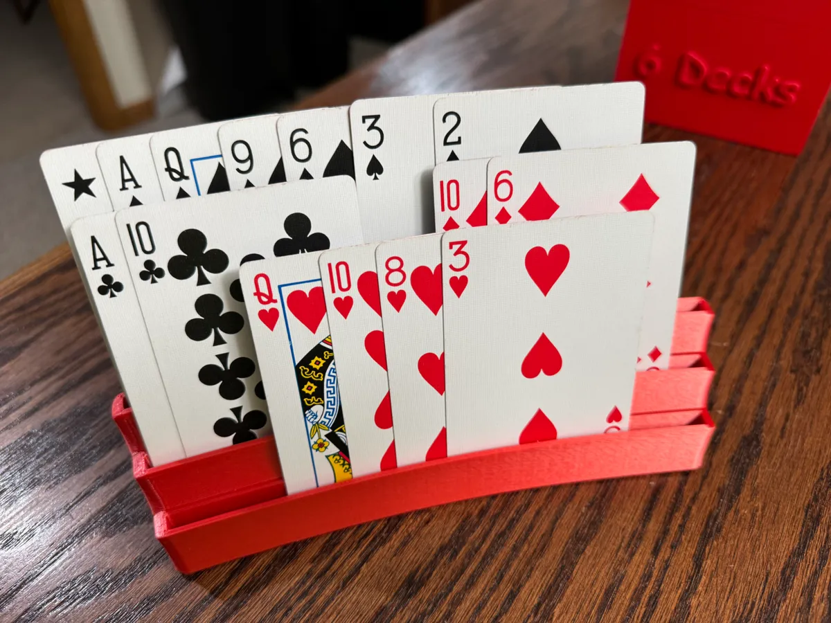 3-Level Playing Card Holder