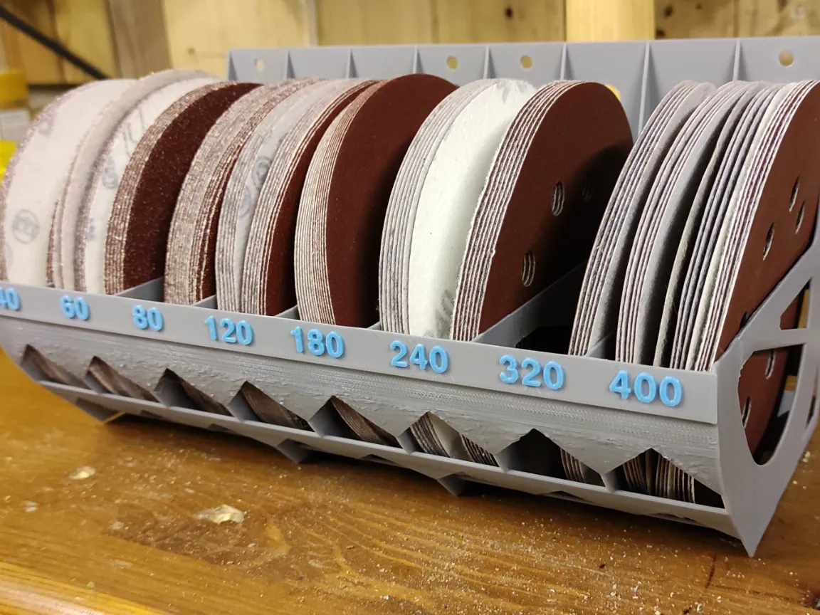 Sanding Disc Organizer (125/150 mm)