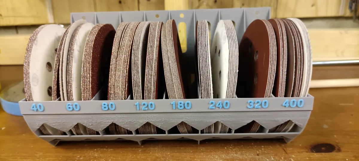 Sanding Disc Organizer (125/150 mm) — photo 4