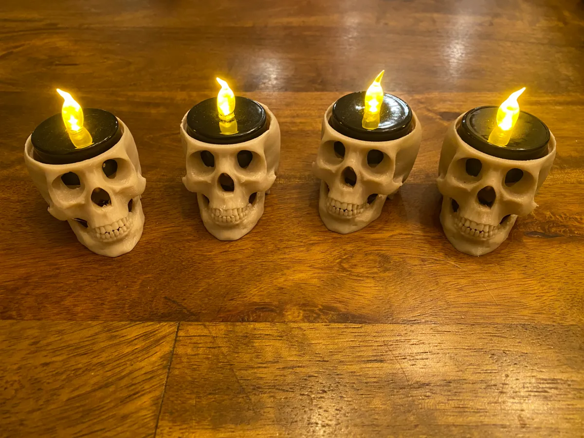 Skull Tealight Holder