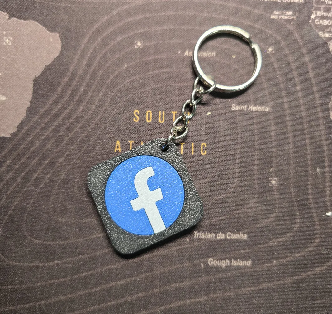 Social Media NFC Keychain — photo 4