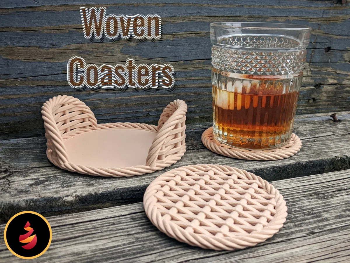 Woven Coasters (Set of 4)