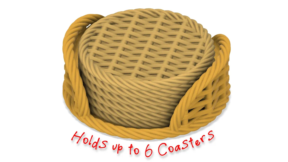 Woven Coasters (Set of 4) — photo 2